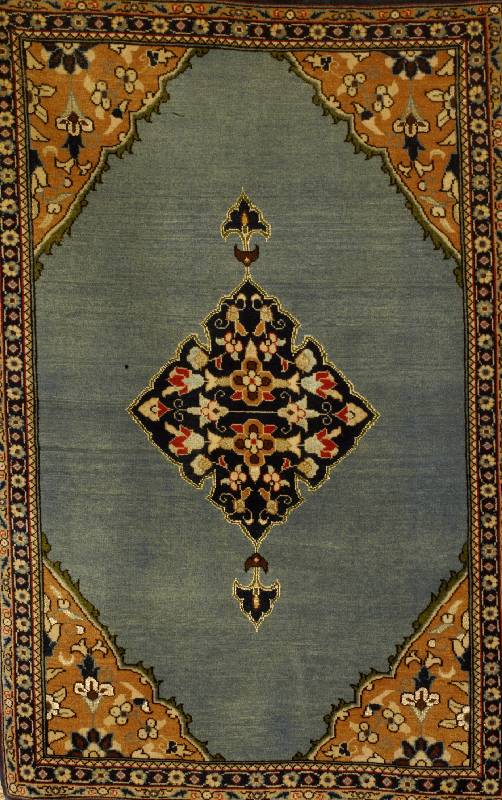Ghom, Persien, ca. 50 Jahre, Flor Wolle mit Seide, ca. 100 x 67 cm, SchÄtzwert: 950.- EURO, EHZ: 1-2
