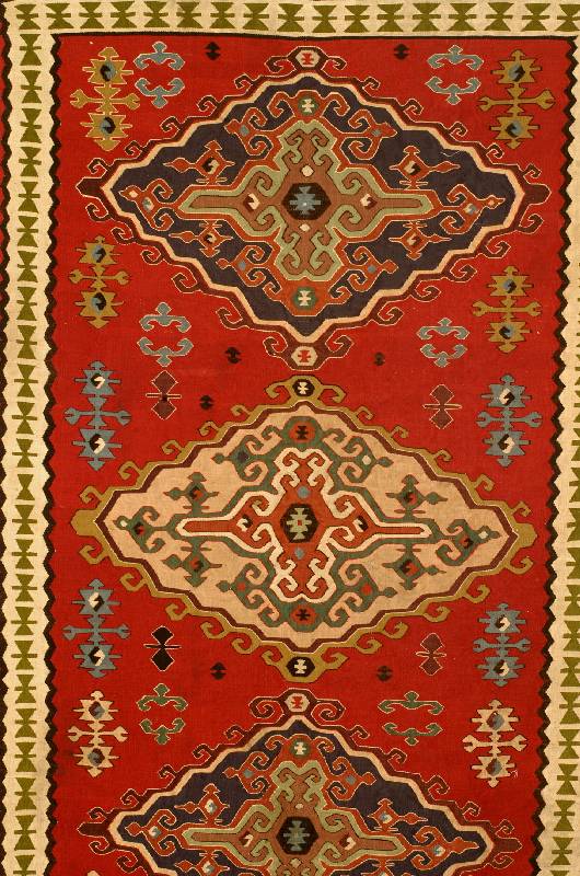 Kelim, Georgien, ca. 50 Jahre, ca. 205 x 126 cm, SchÄtzwert: 700.- EURO, EHZ: 2-3