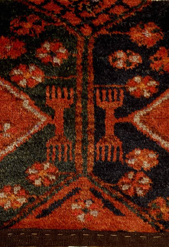 Tasche Lori, Persien, ca. 60 Jahre, Wolle auf Wolle, ca. 50 x 50 cm, SchÄtzwert: 350.- EURO, EHZ: 3