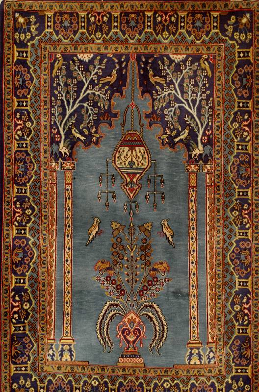 Ghom, Persien, ca. 50 Jahre, Wolle auf Baumwolle, ca. 205 x 132 cm, SchÄtzwert: 1300.- EURO, EHZ: 2