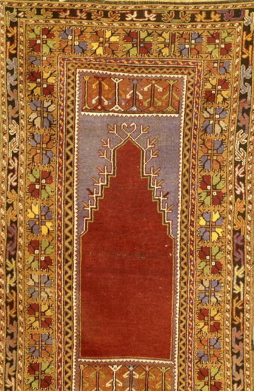 Yazd, Persien, ca. 40 Jahre, Wolle auf Baumwolle, ca. 148 x 87 cm, Schätzwert: 700.- EURO, EHZ: 2-3