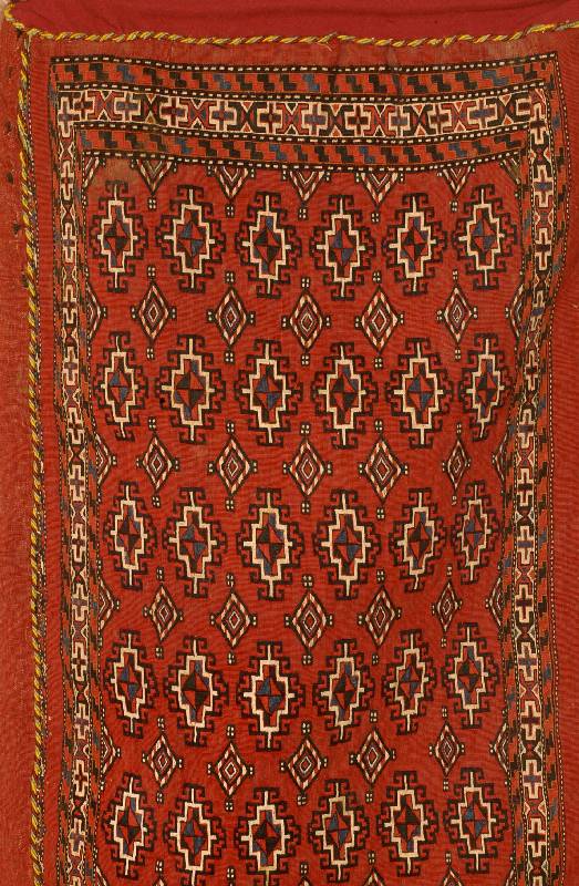Sumakh Torba, Turkmenistan, um 1920, Wolle auf Wolle, ca. 125 x 77 cm, SchÄtzwert: 1100.- EURO, EHZ: 2-3