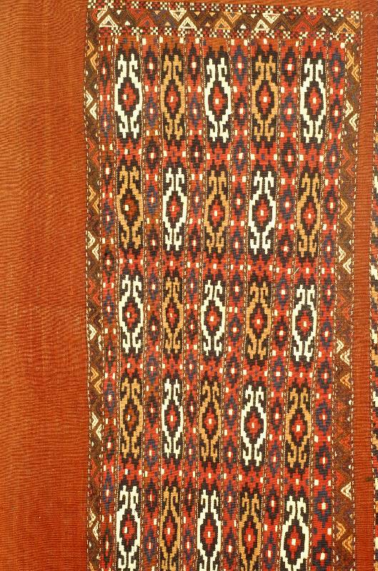 Sumakh Torba, Turkmenistan, um 1930, Wolle auf Wolle, ca. 120 x 71 cm, SchÄtzwert: 950.- EURO, EHZ: 2-3