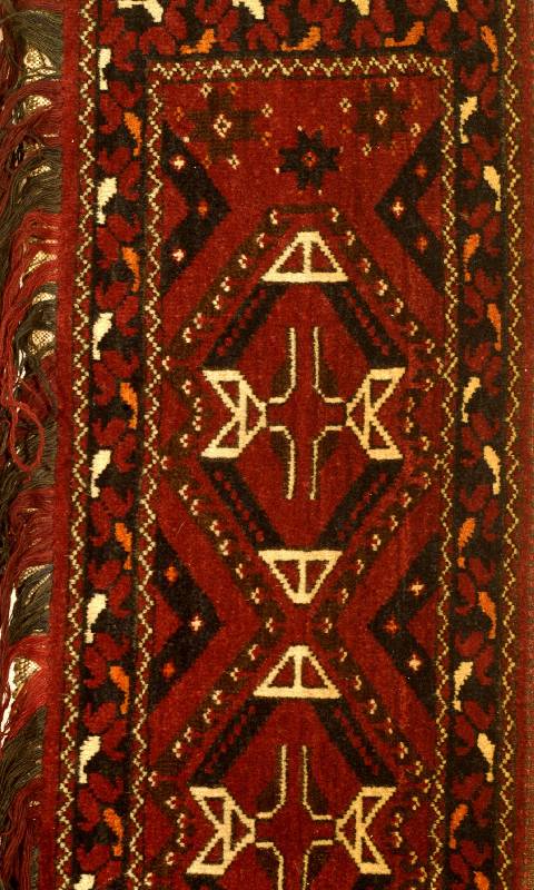 Torba, Afghanistan, ca. 50 Jahre, Wolle auf Wolle, ca. 141 x 44 cm, SchÄtzwert: 450.- EURO, EHZ: 2