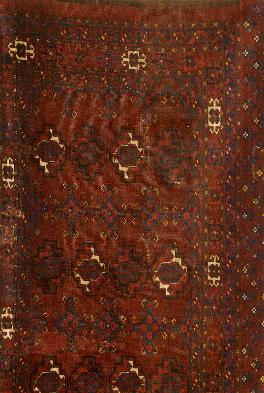 Tschowal, Turkmenistan, um 1920, Wolle auf Wolle, ca. 155 x 79 cm, SchÄtzwert: 950.- EURO, EHZ: 4-5