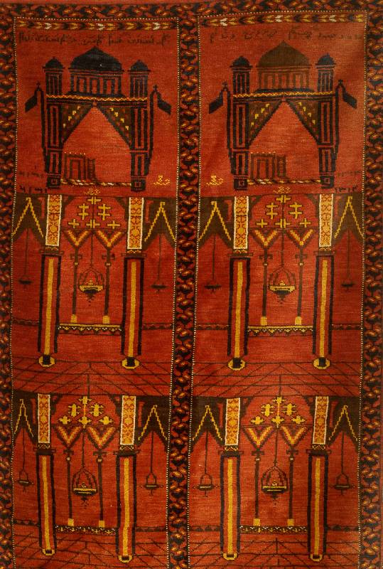Mazar Sharif, Afghanistan, ca. 30 Jahre, Wolle auf Wolle, ca. 149 x 96 cm, SchÄtzwert: 650.- EURO, EHZ: 3