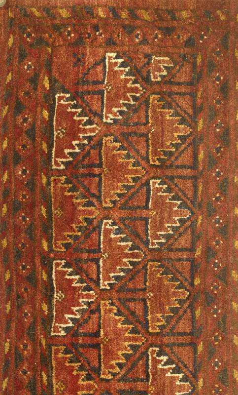 Torba, Afghanistan, um 1920, Wolle auf Wolle, ca. 140 x 42 cm, SchÄtzwert: 650.- EURO, EHZ: 3