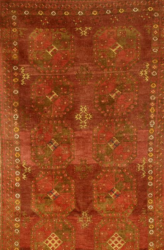 Afghane, um 1910, Wolle auf Wolle, ca. 176 x 110 cm, SchÄtzwert: 850.- EURO, EHZ: 3-4