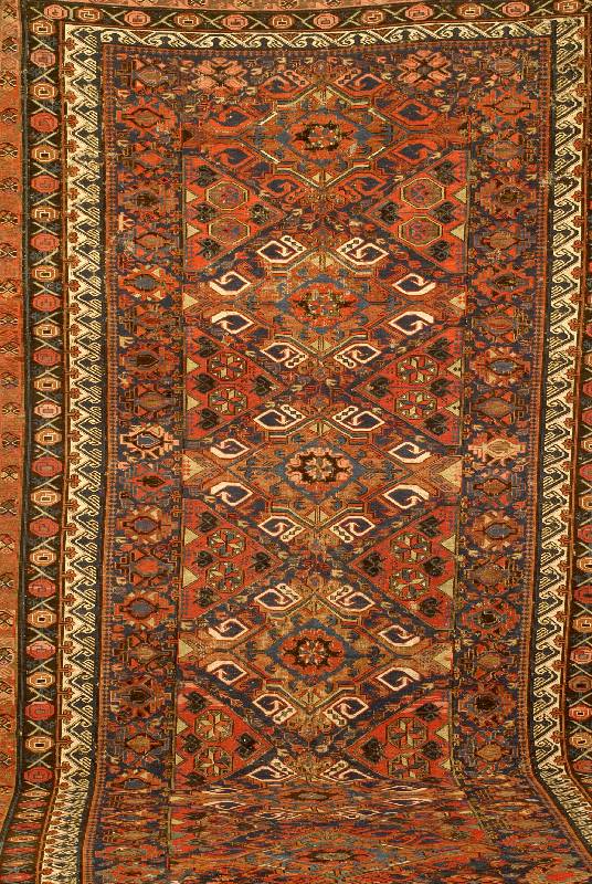 Cayshur sumakh, Rußland, um1920, Wolle auf Wolle, ca. 277 x 156 cm, SchÄtzwert: 850.- EURO, EHZ: 4-5