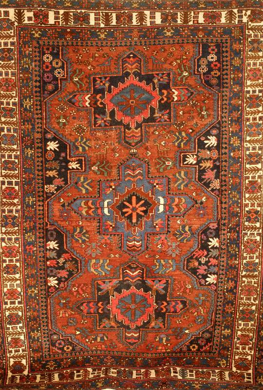 Schirwan, Rußland, ca. 50 Jahre, Wolle auf Baumwolle, ca. 203 x 147 cm, SchÄtzwert: 850.- EURO, EHZ: 4