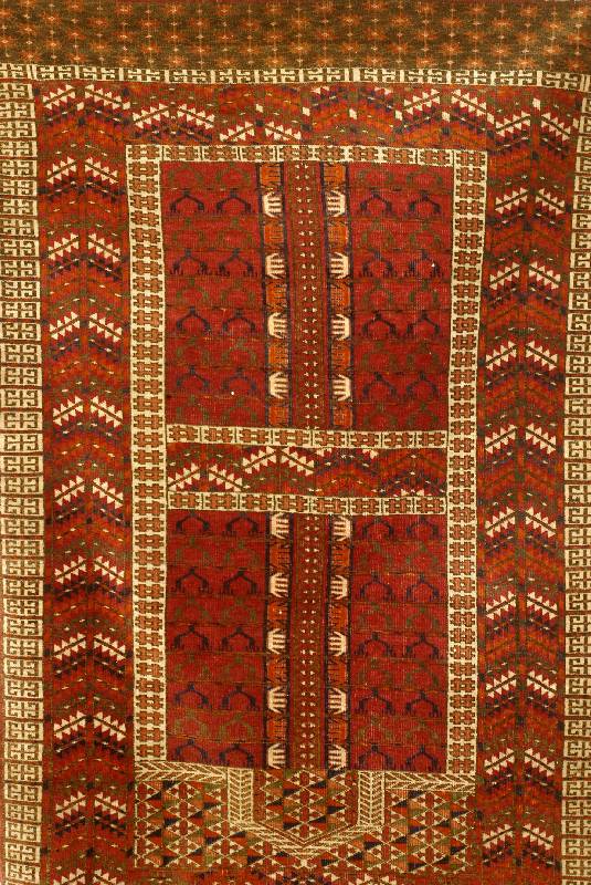 Hajlu, Afghanistan, ca. 60 Jahre, Wolle auf Wolle, ca. 147 x 100 cm, SchÄtzwert: 650.- EURO, EHZ: 3