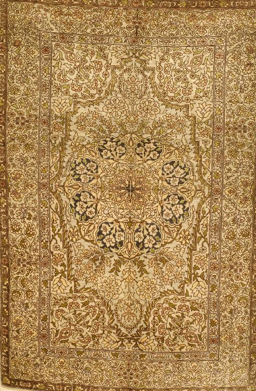 Hereke fein sign, TÜrkei, ca. 40 Jahre, reine Naturseide, ca. 101 x 70 cm, SchÄtzwert: 4200.- EURO, ca. 900.000 Kn/qm, EHZ: 2