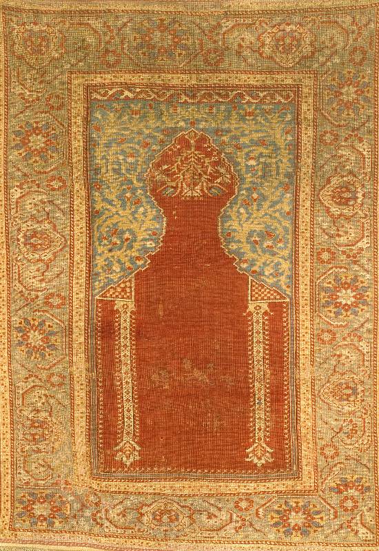 Kula, TÜrkei, um 1880, Wolle auf Wolle, ca. 181 x 130 cm, SchÄtzwert: 2200.- EURO, EHZ: 4-5