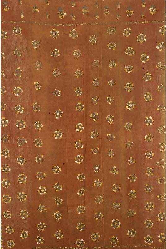 Susani, Indien, um 1870, Baumwolle, ca. 195 x 124 cm, Schätzwert: 700.- EURO, EHZ: 4