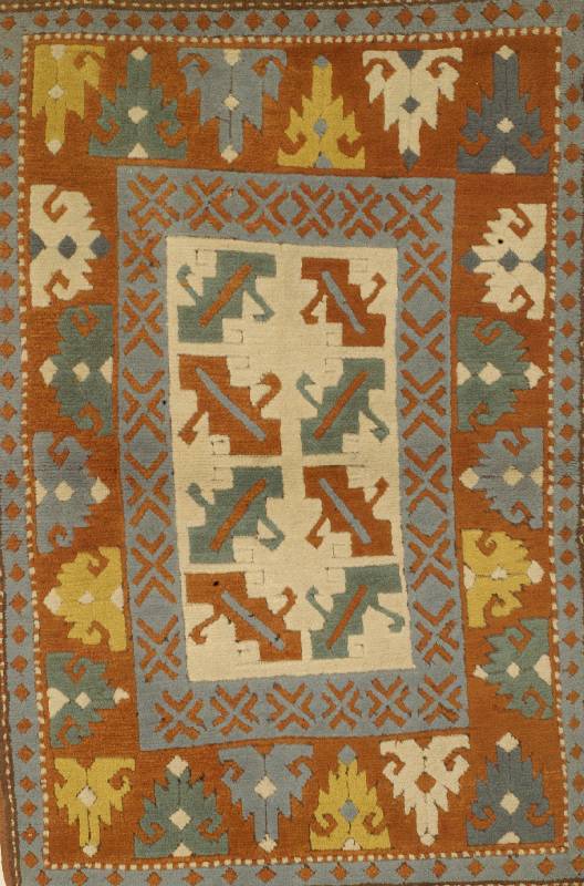 Kuzak, Türkei, ca. 30 Jahre, Wolle auf Wolle, ca. 150 x 100 cm, Schätzwert: 450.- EURO, EHZ: 3
