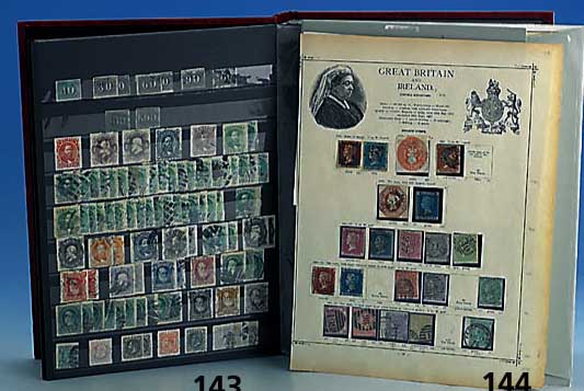 Briefmarken, Übersee, SÜd- und Mittelamerika, großes Steckbuch nach LÄndern geordnet, meist nur mit Marken der klassischen Ausgaben, ...