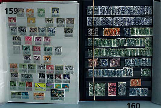 Briefmarken, Europa, 15 LÄnder, alle mit den erstem Ausgaben beginnend, dabei teue Werte, Bsp.: Irland Nr. 7/10 ca. EUR 500, Monaco 1/7 ca. EUR ...