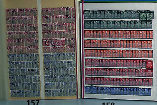 Briefmarken, Deutsches Reich ab 1932, umfangreicher Posten aus 467/95, 20 kompl. SÄtze 512/28, 20 mal 546/47, 60 mal 548/53, 40 mal 568, ...