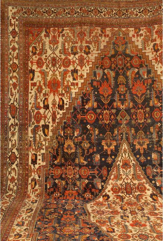 Senneh, Persien, um 1880, Wolle auf Wolle, ca. 600 x 340 cm, SchÄtzwert: 7500.- EURO, EHZ: 5-6