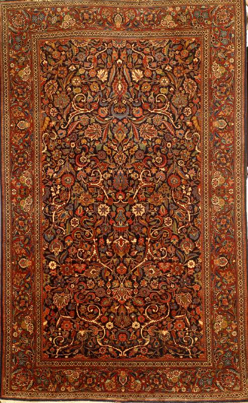 Keschan fein, Persien, um 1920, Wolle auf Baumwolle, ca. 212 x 129 cm, SchÄtzwert: 5500.- EURO, EHZ: 2