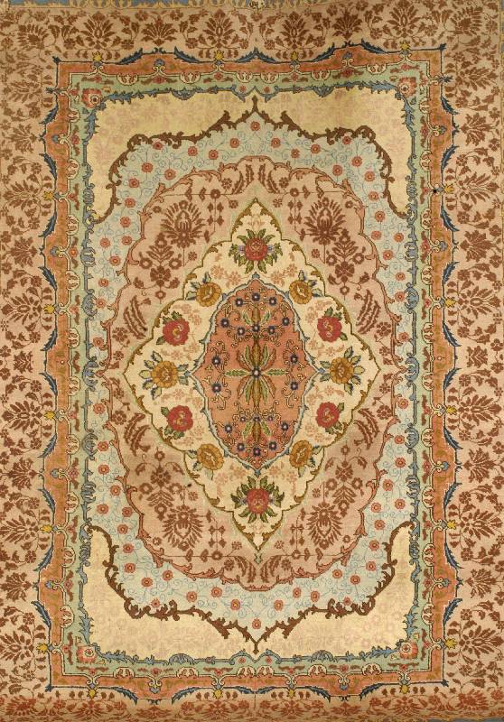 TÄbriz, Persien, ca. 60 Jahre, Wolle auf Baumwolle, ca. 290 x 200 cm, SchÄtzwert: 1200.- EURO, EHZ: 4