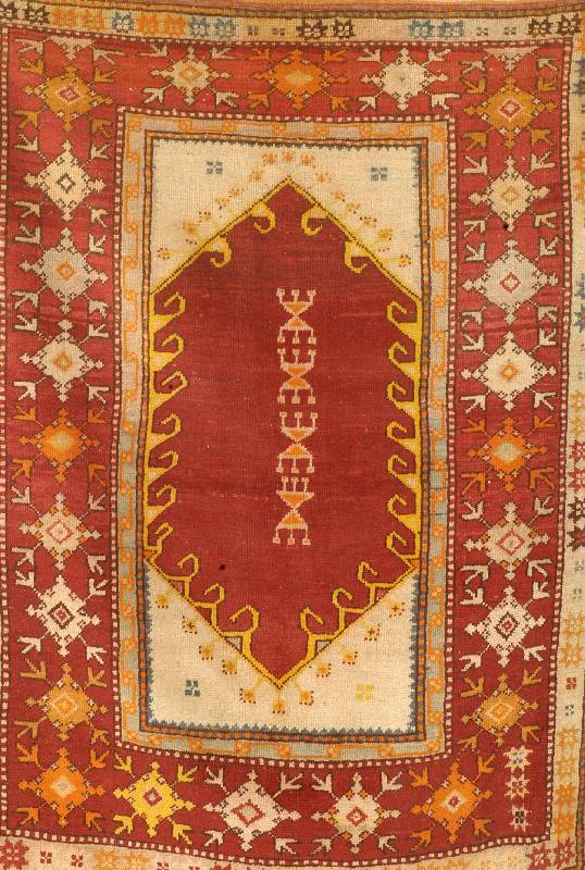 Anatol, um 1900, Wolle auf Wolle, ca. 153 x 112 cm, Schätzwert: 2800.- EURO, EHZ: 3