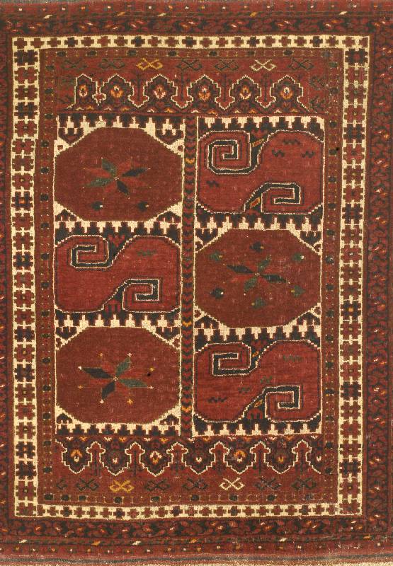 Beschir, Turkmenistan, um 1930, Wolle auf Wolle, ca. 114 x 88 cm, SchÄtzwert: 650.- EURO, EHZ: 3-4