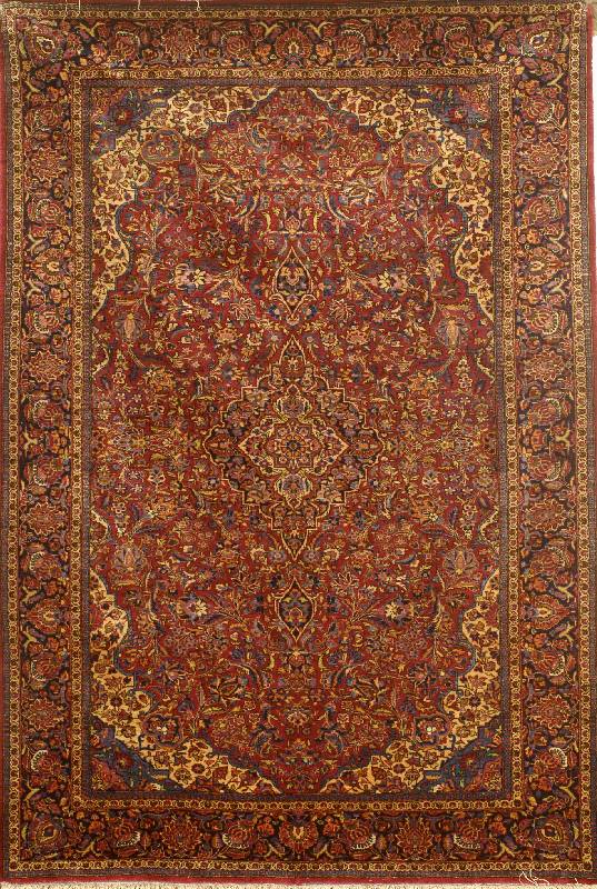 Keschan fein Seide, Persien, um 1900, reine Naturseide, ca. 202 x 138 cm, SchÄtzwert: 22000.- EURO, EHZ: 1-2
