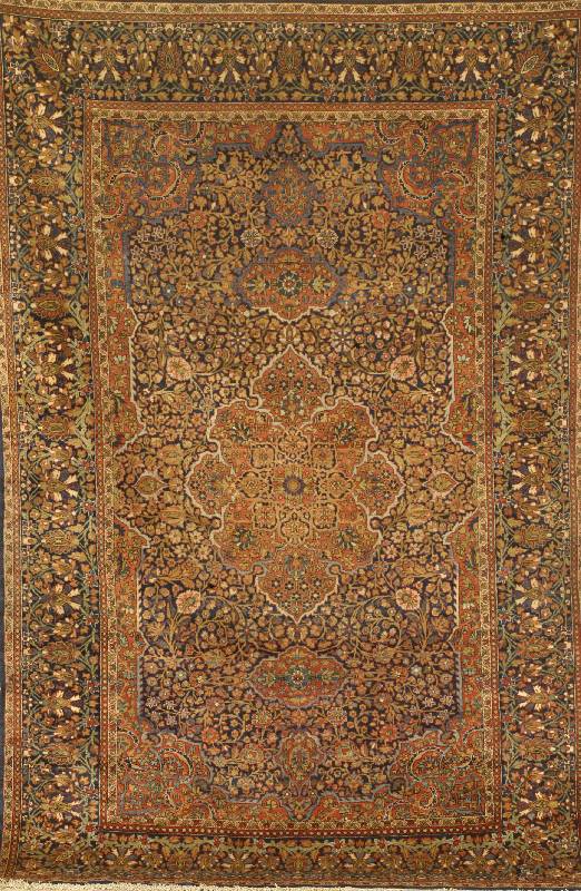 Keschan Mohtascham, Persien, um 1900, Wolle auf Baumwolle, ca. 203 x 132 cm, SchÄtzwert: 17000.- EURO, ca. 550.000 Kn/qm, EHZ: 2