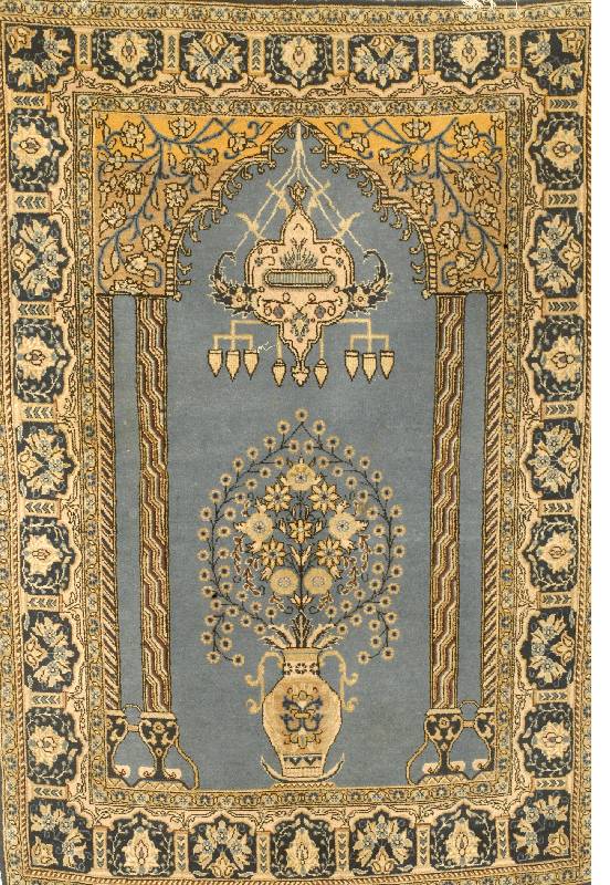 Ghom, Persien, ca. 50 Jahre, Wolle mit Seide, ca. 159 x 110 cm, SchÄtzwert: 1600.- EURO, EHZ: 2-3