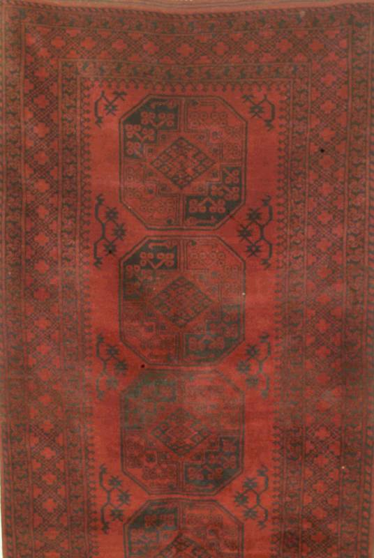 Dolatabad, Afghanistan, ca. 40 Jahre, Wolle auf Wolle, ca. 216 x 117 cm, SchÄtzwert: 480.- EURO, EHZ: 2