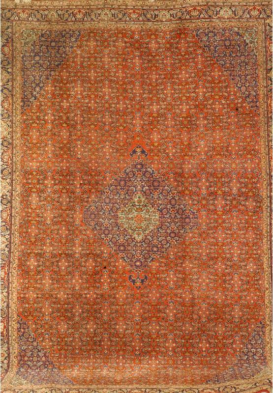 Bidjar, Persien, ca. 40 Jahre, Wolle auf Baumwolle, ca. 335 x 225 cm, SchÄtzwert: 3500.- EURO, EHZ: 3