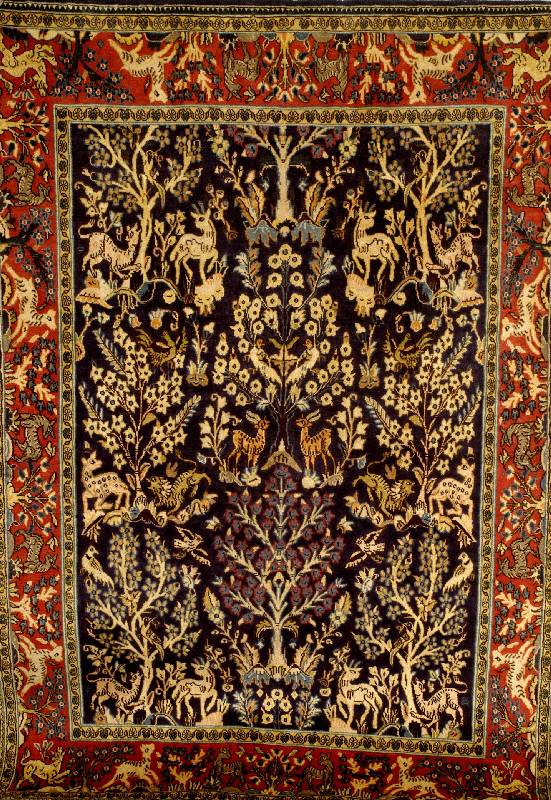 Gohm, Persien, ca. 50 Jahre, Wolle auf Baumwolle, ca. 202 x 135 cm, SchÄtzwert: 1400.- EURO, EHZ: 3