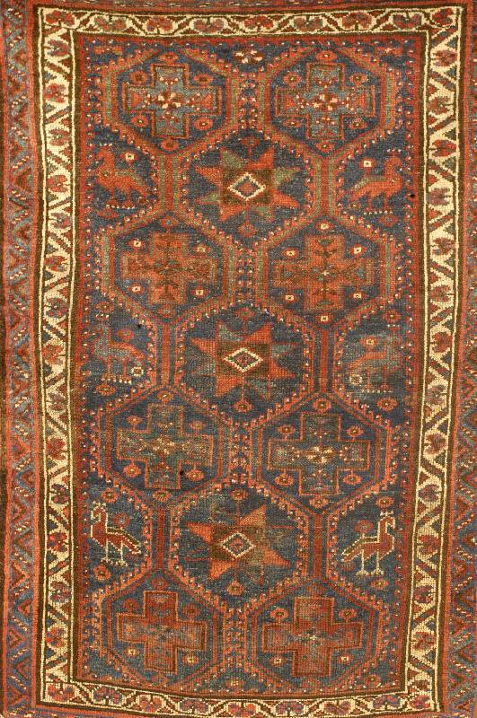 Malayer, Persien, um 1920, Wolle auf Baumwolle, ca. 155 x 104 cm, SchÄtzwert: 850.- EURO, EHZ: 4
