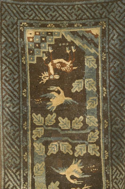 Pao Tow, China, um 1910, Wolle auf Baumwolle, ca. 138 x 69 cm, SchÄtzwert: 850.- EURO, EHZ: 2
