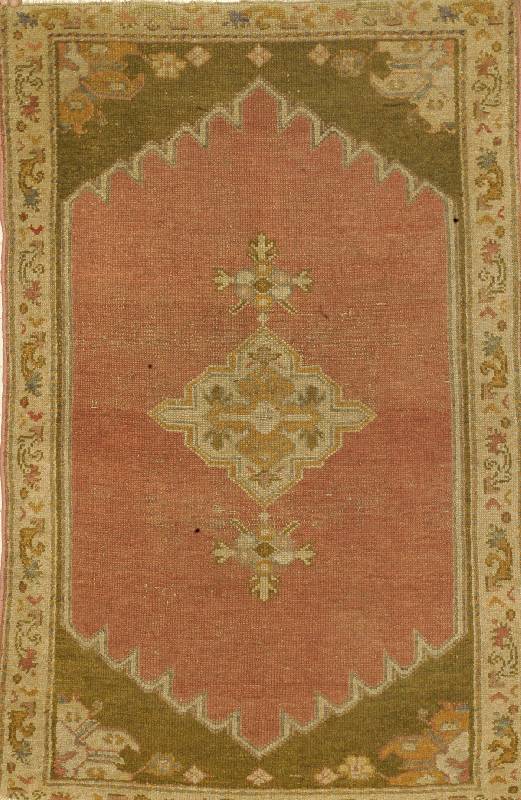 Ushak, um 1920, Wolle auf Wolle, ca. 144 x 95 cm, SchÄtzwert: 600.- EURO, EHZ: 4
