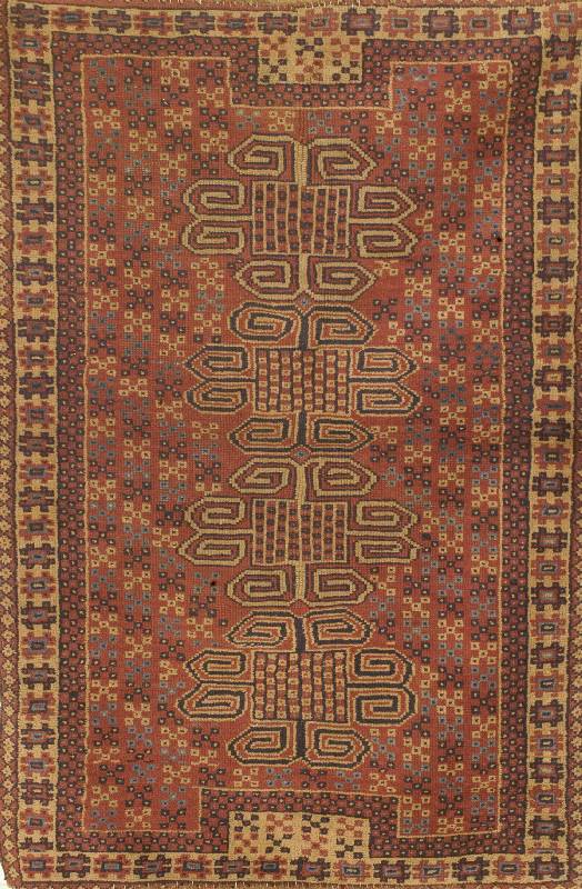 Ushak, Türkei, um 1940, Wolle auf Wolle, ca. 145 x 100 cm, Schätzwert: 850.- EURO, EHZ: