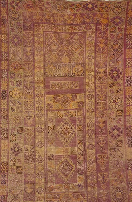 Ushak, TÜrkei, ca. 40 Jahre, Wolle auf Wolle, ca. 460 x 187 cm, SchÄtzwert: 1800.- EURO, EHZ: 4