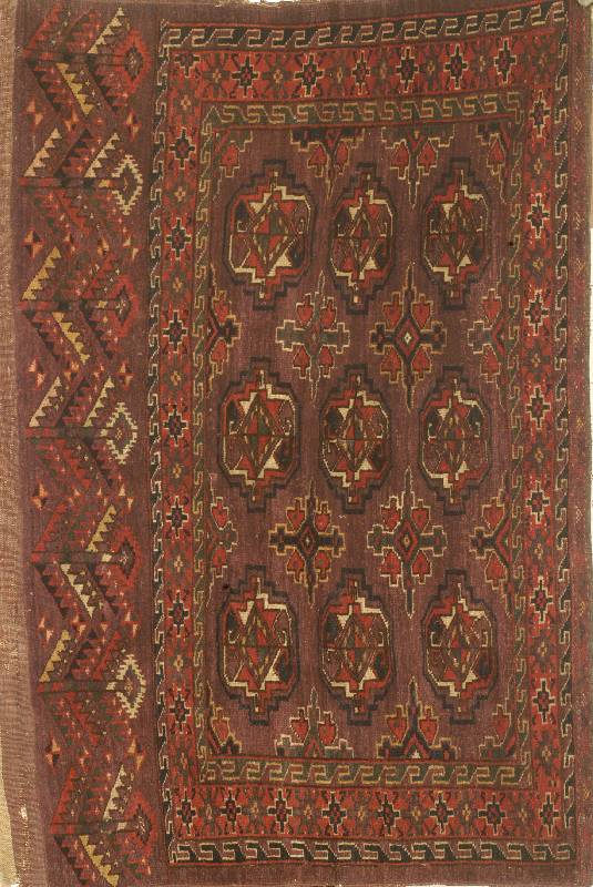Jomut-Tschowal, Torkmenistan, um 1910, Wolle auf Wolle, ca. 125 x 95 cm, Schätzwert: 1100.- EURO, EHZ: 3