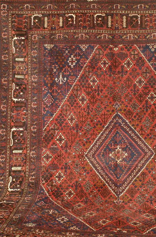 Djoschegan, Persien, ca. 30 Jahre, Wolle auf Baumwolle, ca. 419 x 329 cm, Schätzwert: 2200.- EURO, EHZ: 2