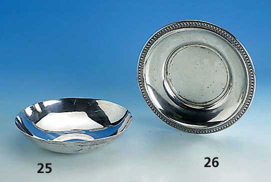 Anbieteller Koch & Bergfeld, 800er Silber, deutsch ca. 20er Jahre, Gew. ca. 170 g, Gebr.-sp.