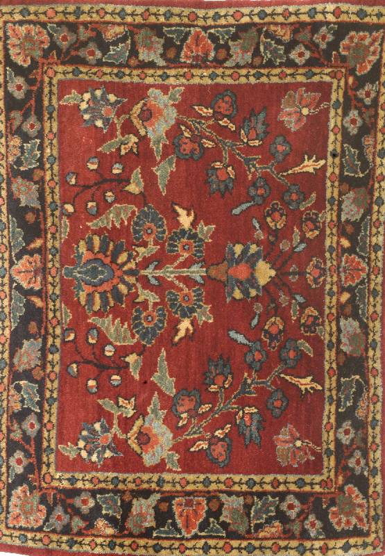 Sarogh Us Re,import, Persien, um 1910, Wolle auf Baumwolle, ca. 80 x 60 cm, Schätzwert: 1400.- EURO, EHZ: 2