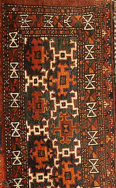 Ersari Torba, Turkmenistan, um 1910, Wolle auf Wolle, ca. 142 x 38 cm, SchÄtzwert: 950.- EURO, EHZ: 3