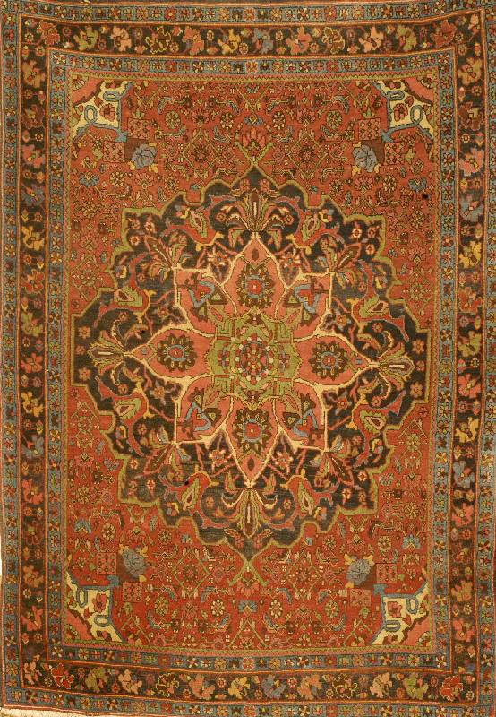 Bidjar,Alt, Persien, um 1905, Wolle auf Baumwolle, ca. 156 x 108 cm, Schätzwert: 2500.- EURO, EHZ: 2-3