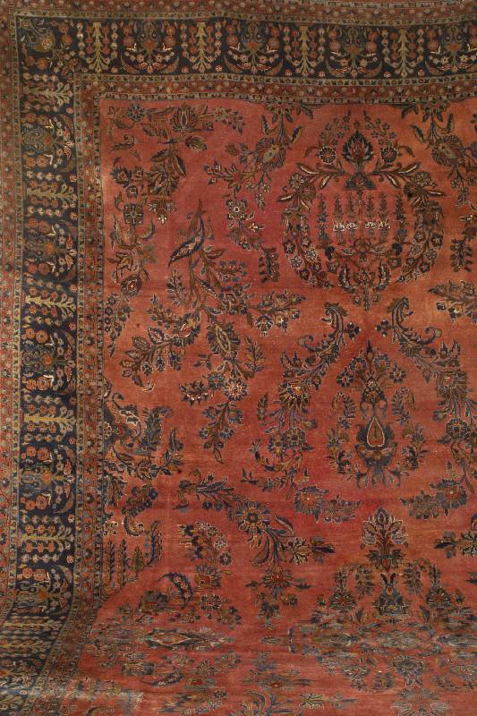 Keschan fein Antik, US Reimprt Persien, um 1890, Wolle auf Baumwolle, ca. 601 x 325 cm, Schätzwert: 45000.- EURO, EHZ: 3