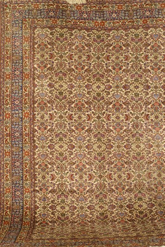 Täbriz, Indien, ca. 50 Jahre, Wolle auf Baumwolle, ca. 352 x 247 cm, Schätzwert: 1850.- EURO, EHZ: 3