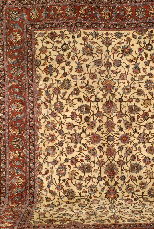 Sarogh, Persien, ca. 30 Jahre, Wolle auf Baumwolle, ca. 392 x 292 cm, Schätzwert: 2200.- EURO, EHZ: 2-3