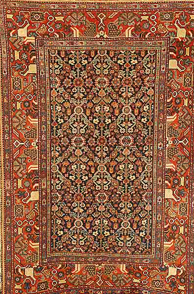 Malayer, Persien, um 1890, Wolle auf Baumwolle, ca. 190 x 126 cm, Schätzwert: 1800.- EURO, EHZ: 3