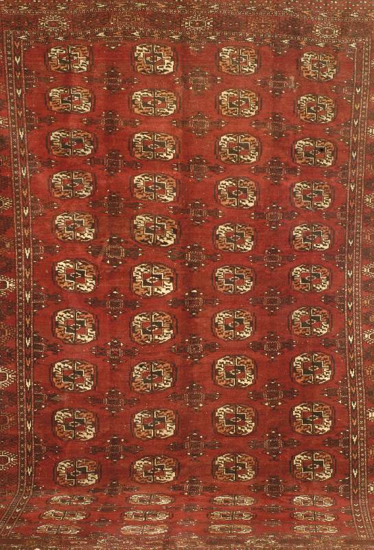 Torkman, Persien, ca. 50 Jahre, Wolle auf Wolle, ca. 292 x 200 cm, SchÄtzwert: 1100.- EURO, EHZ: 3