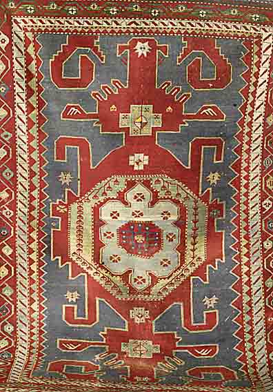 Kazak, Rußland, um 1920, Wolle auf Wolle, ca. 234 x 161 cm, SchÄtzwert: 2200.- EURO, EHZ: 3